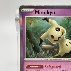 Mimikyu Holo Rare 037/091 Pokemon TCG Paldean Fates NM/M - Image 2