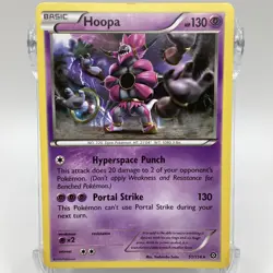 Hoopa Non-Holo Rare 51/114 Pokemon TCG Steam Siege NM - Image 1
