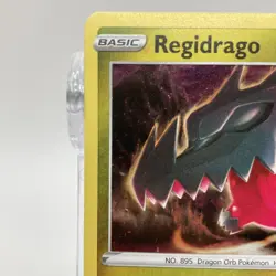 Regidrago Cosmos Holo Rare Promo 124/203 Pokemon TCG Evolving Skies NM/M - Image 2