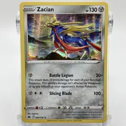 Zacian Holo Rare 094/159 Pokemon TCG Crown Zenith NM/M - Image 1