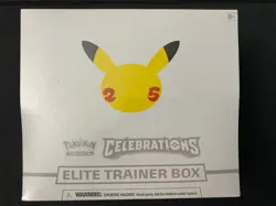 Pokemon TCG Celebrations 25th Anniversary Elite Trainer Box ETB Factory Sealed - Image 1