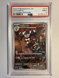 PSA 9 Gothorita 213/193 Paldea Evolved Illustration Rare Pokemon TCG - Image 1