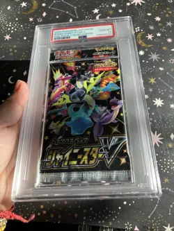 2020 Pokemon Japanese Shiny Star V Booster Foil Pack PSA 10 GEM MINT - Image 4