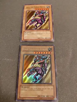 Gaia The Fierce Knight Holo/Non Holo LOB-006, SYE-007 Yu-Gi-Oh - Image 1