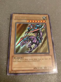 Gaia The Fierce Knight Holo/Non Holo LOB-006, SYE-007 Yu-Gi-Oh - Image 4