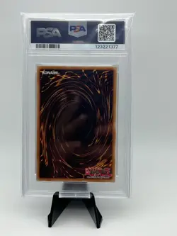 2010-17 Yugioh Change of Heart MRD Reprint - PSA 8 - Image 2
