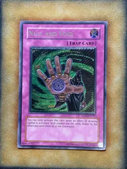 Yugioh Null And Void SOD-EN057 Ultimate Rare LP - Image 1