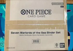 One Piece Card Game Seven Warlords of the Sea Binder Set English NEW & SEALED - Image 1