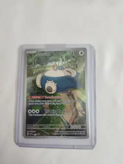 Pokemon TCG Snorlax #51 S&V 151 Elite Trainer Box Promo Card - Near Mint - Image 1