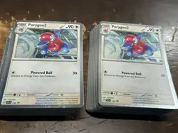 LOT OF (100) Porygon2 - 138 (Cosmos Holo) 138 Sv: Scarlet & Violet Promo Cards N - Image 1