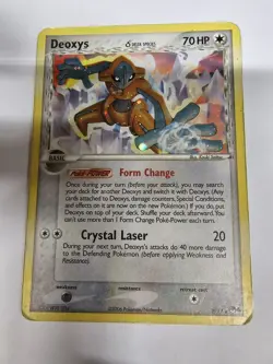 Pokemon TCG Deoxys Delta Holo Rare Card 2/17 Pop Series 4, Vintage 2006 - Image 1