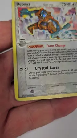 Pokemon TCG Deoxys Delta Holo Rare Card 2/17 Pop Series 4, Vintage 2006 - Image 2
