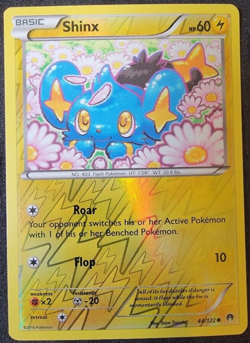 Reverse Holo Foil Shinx # 44/122 XY: Breakpoint Set Pokemon Cards NM/MINT - Image 1