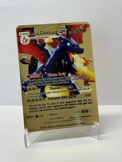 Charizard GC HP250 Metal Pokemon Card-Collectible Gift Display - Image 1