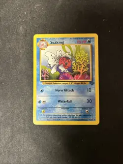 SEAKING - Jungle Set - 46/64 - Uncommon Pokemon TCG Card - Vintage WOTC D5 - Image 1