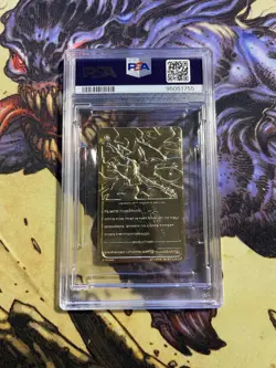 PSA 7 Gold Plated Charizard Burger King Promotion Pokemon Card POP 2 - Image 2