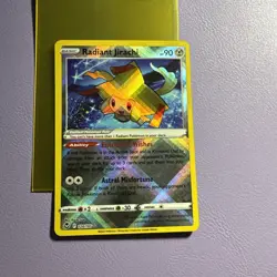 POKEMON Card - Radiant Jirachi 120/195 - Ultra Rare - Silver Tempest - NM - Image 1