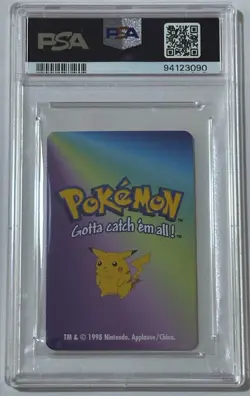 Charizard 1998 KFC Pokemon Card Game Promo #06 PSA 9 Mint - Image 2