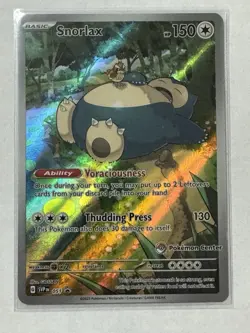 Snorlax - 051 (Pokemon Center Exclusive) 051 Sv: Scarlet & Violet Promo Card - Image 1