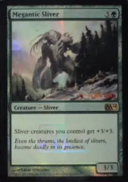 Megantic Sliver - Prerelease Cards: #185, Magic: The Gathering - Foil Nm R248 - Image 1