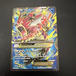 2016 Pokemon TCG Breakpoint M Gyarados EX Full Art Holo Card 115/122 - Image 1