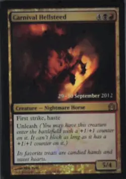 Carnival Hellsteed - Prerelease Cards: #147, Magic: The Gathering - Foil Nm R246 - Image 1