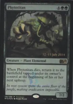 Phytotitan - Prerelease Cards: #191, Magic: The Gathering - Foil Nm R246 - Image 1