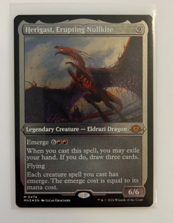MTG - Modern Horizons 3 - Herigast, Erupting Nullkite Etched Foil - Mythic 0474 - Image 1