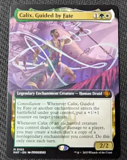 MTG Calix, Guided by Fate Extended Art MYTHIC MOM: The Aftermath NM/M Pack Fresh - Image 1