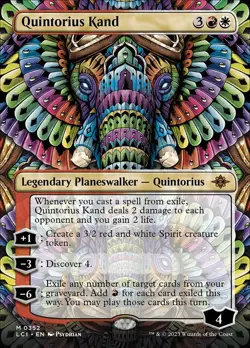 Quintorius Kand Borderless Regular - The Lost Caverns Of Ixalan MTG-NM - Image 1