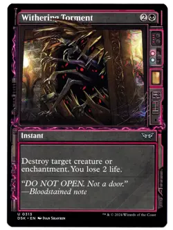 Withering Torment (Showcase) Duskmourn: House of Horror Regular - Image 1