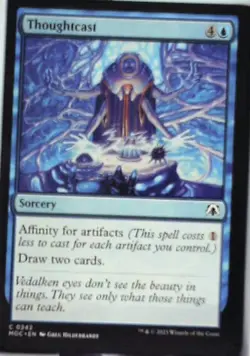 Thoughtcast - Commander: March of the Machine: #242, MTG Nm R233 - Image 1