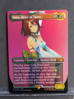 Yuna, Hope of Spira (Borderless); Foil; Final Fantasy - Image 1
