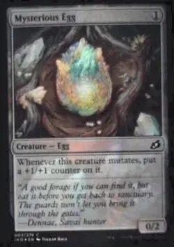Mysterious Egg - Ikoria: Lair of Behemoths: #3, MTG - Foil Lp R249 - Image 1