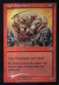 Ogre Taskmaster - Mercadian Masques: #206, Magic: The Gathering - Foil Lp R249 - Image 1