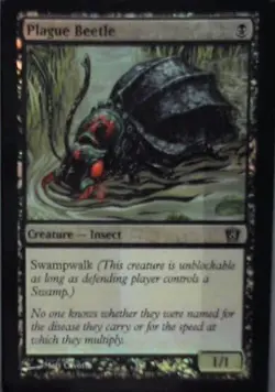 Plague Beetle - 8th Edition: #154, Magic: The Gathering - Foil Lp R249 - Image 1
