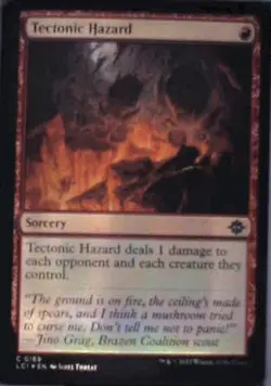 Tectonic Hazard - The Lost Caverns of Ixalan: #169, MTG - Foil Lp R249 - Image 1