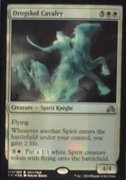 Drogskol Cavalry - Unique and Miscellaneous Promos: #15 - Foil Lp R249 - Image 1