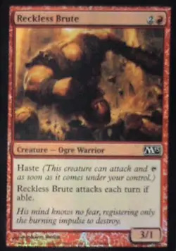 Reckless Brute - Magic 2013 (M13): #144, Magic: The Gathering - Foil Lp R249 - Image 1