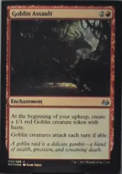 Goblin Assault - Modern Masters 2017: #95, Magic: The Gathering - Foil Nm R248 - Image 1