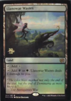 Llanowar Wastes - The Brothers' War: #264, Magic: The Gathering - Foil Nm R248 - Image 1
