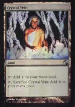Crystal Vein - Premium Deck Series: Graveborn: #24, MTG - Foil Nm R248 - Image 1