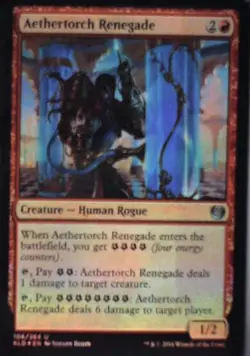 Aethertorch Renegade - Kaladesh: #106, Magic: The Gathering - Foil Nm R248 - Image 1