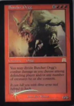 Butcher Orgg - Onslaught: #192, Magic: The Gathering - Foil Nm R248 - Image 1