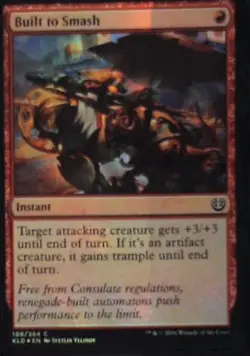 Built to Smash - Kaladesh: #108, Magic: The Gathering - Foil Nm R248 - Image 1