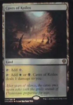 Caves of Koilos - Dominaria United: #244, Magic: The Gathering - Foil Nm R248 - Image 1