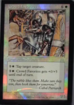 Crowd Favorites - Onslaught: #15, Magic: The Gathering - Foil Nm R248 - Image 1