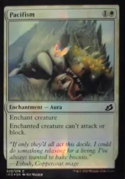 Pacifism - Ikoria: Lair of Behemoths: #25, Magic: The Gathering - Foil Nm R248 - Image 1