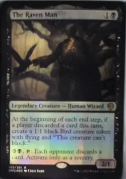 The Raven Man - Dominaria United: #103, Magic: The Gathering - Foil Nm R248 - Image 1