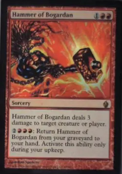 Hammer of Bogardan - Premium Deck Series: Fire and Lightning: #23 - Foil Nm R247 - Image 1